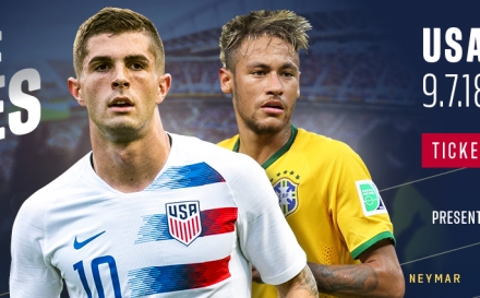USMNT vs. Brazil (Get your tickets here)