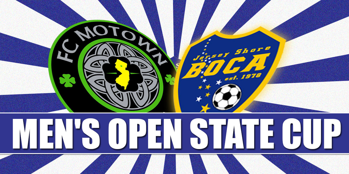 Men’s Open State Cup: FC Motown – Jersey Shore Boca Jr.