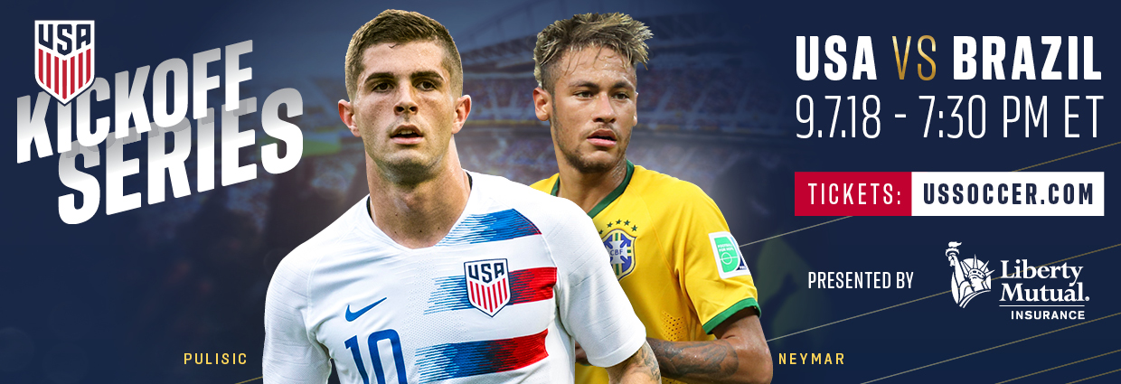 USMNT vs. Brazil (Get your tickets here)