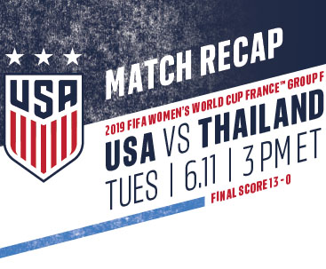 USA – Thailand [RECAP]