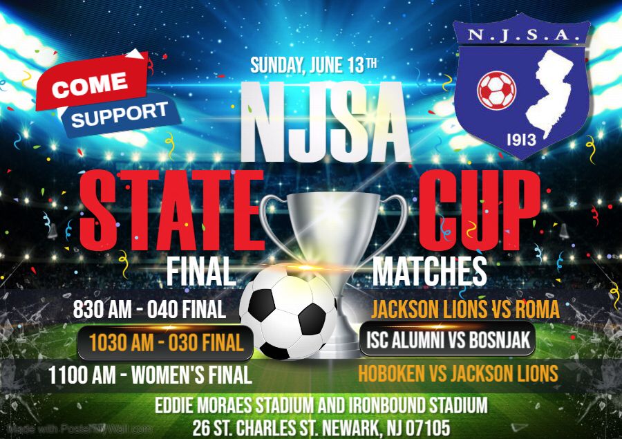 NJSA State Cup Finals New Jersey Soccer Association